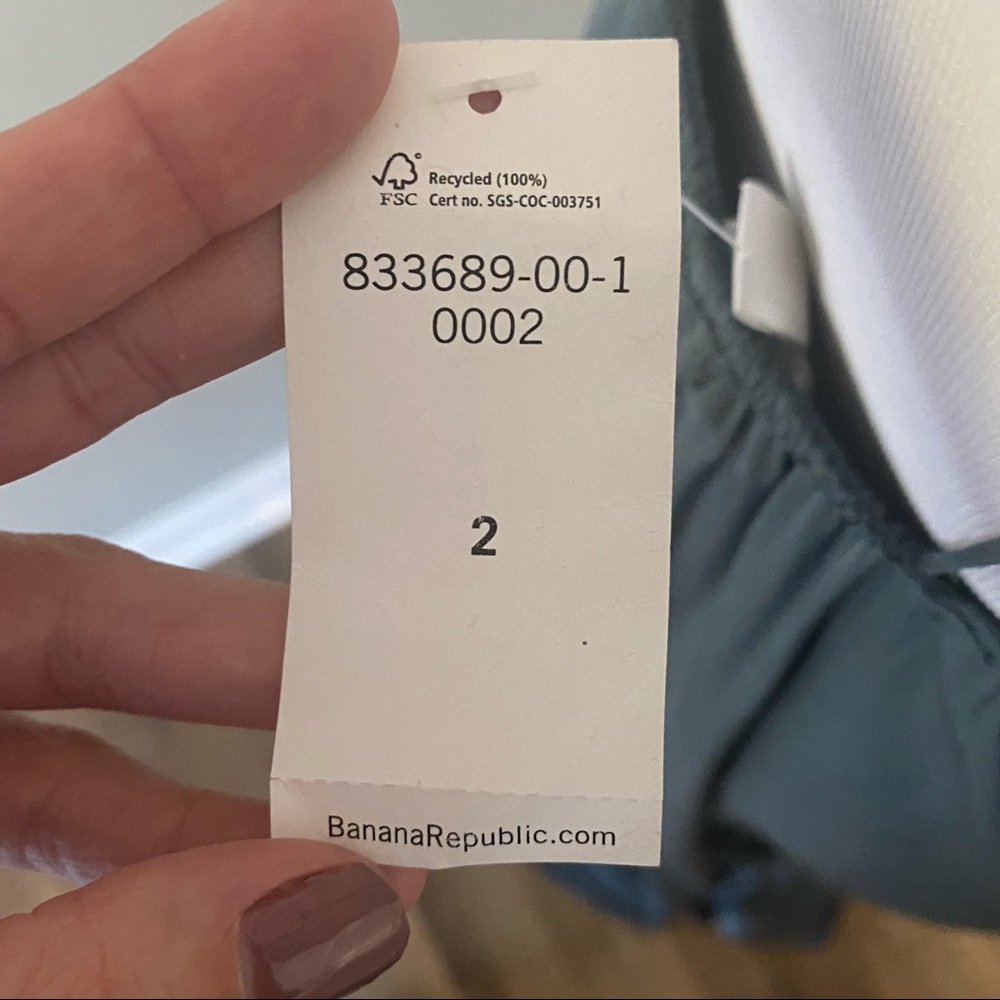 Banana Republic Navy Blue Formal Maxi Dress - Picture 10 of 14